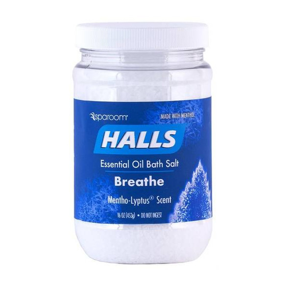 Halls 1 lb Bath Salts Mentholyptus