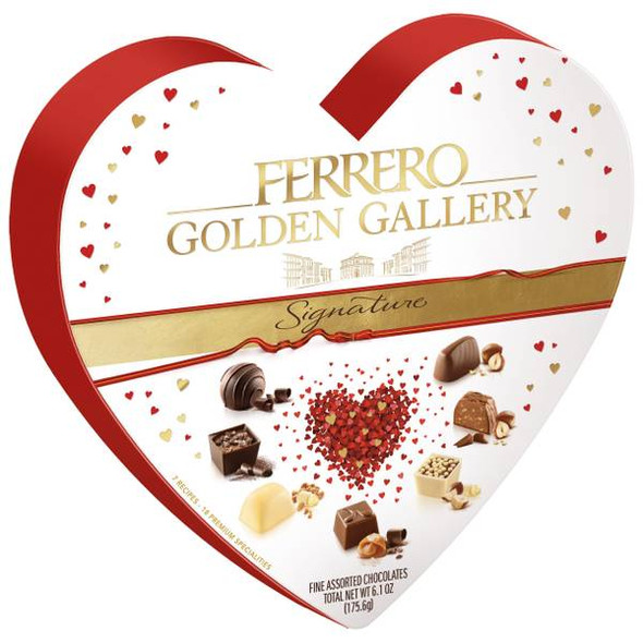 Ferrero 6.1 oz Golden Gallery Heart