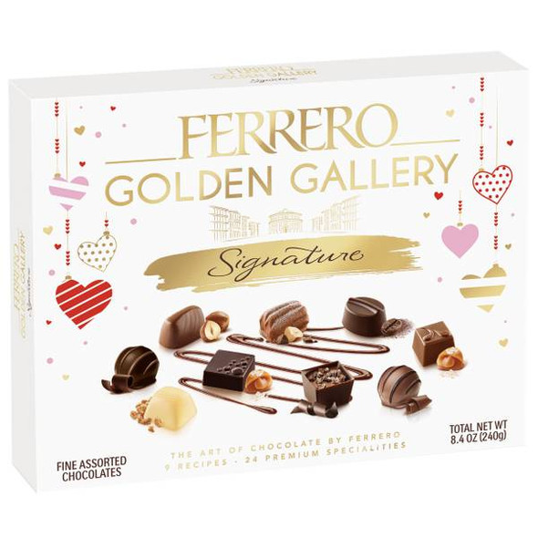 Ferrero 8.4 oz Golden Gallery Gift Box