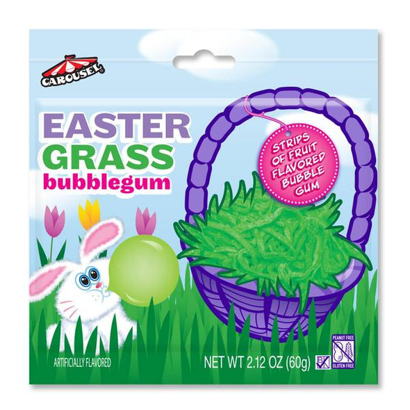 Fords Gourmet Foods 2.12 oz Easter Grass Bubble Gum