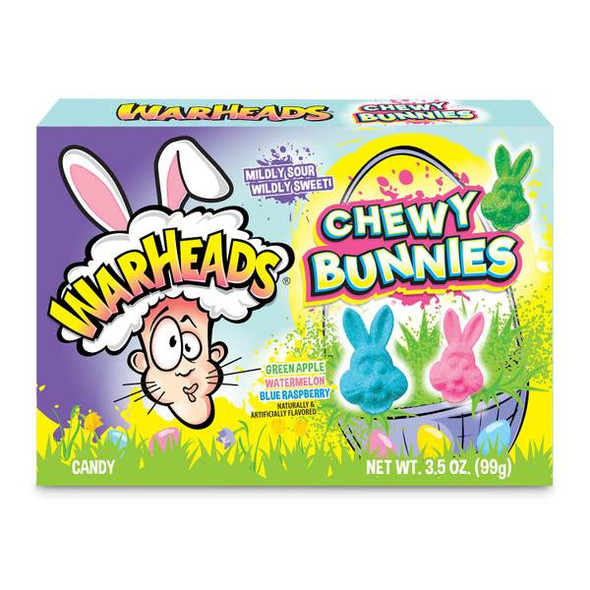 Warheads 3.5 oz Chewy Bunnies