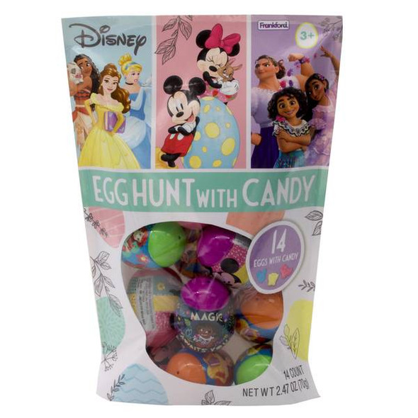 Frankford Candy 14-Count Disney Plastic Egg Hunt