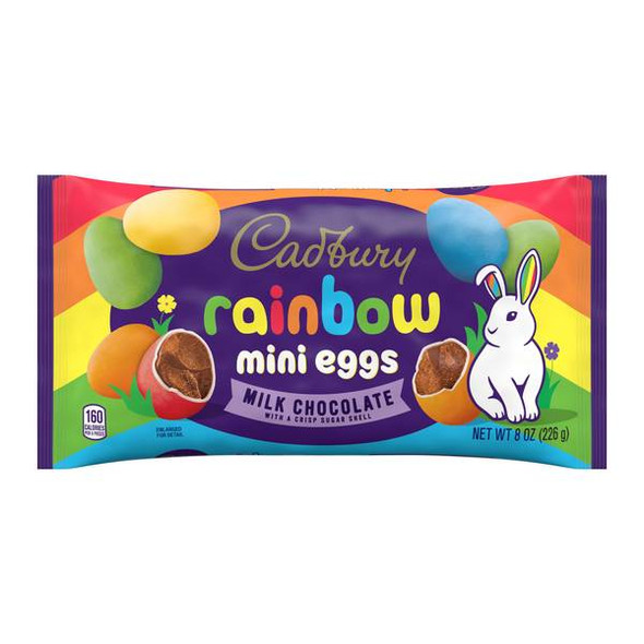CADBURY 8 oz Rainbow Chocolate Mini Eggs