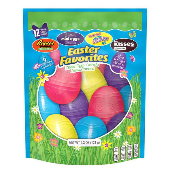 Hershey's 12-Count Assorted Chocolate Treat Filled Eggs