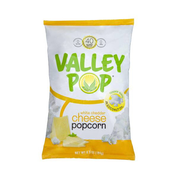 Valley Popcorn 6.5 oz White Cheddar Cheese Popcorn