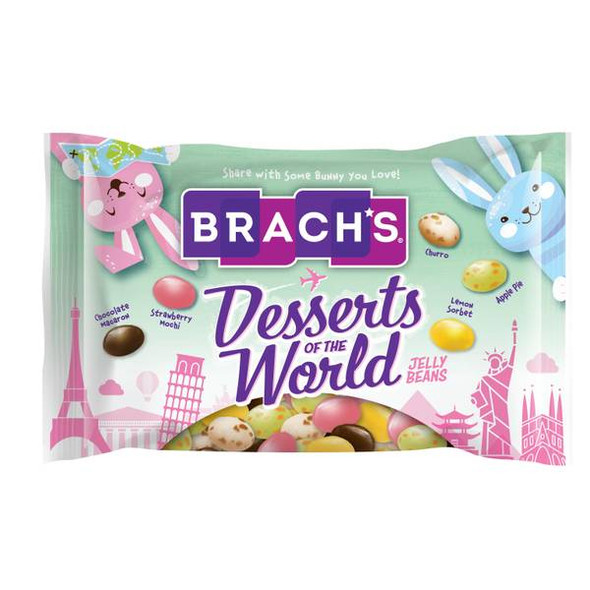 Brach's 10 oz Desserts of the World Tiny Jelly Beans