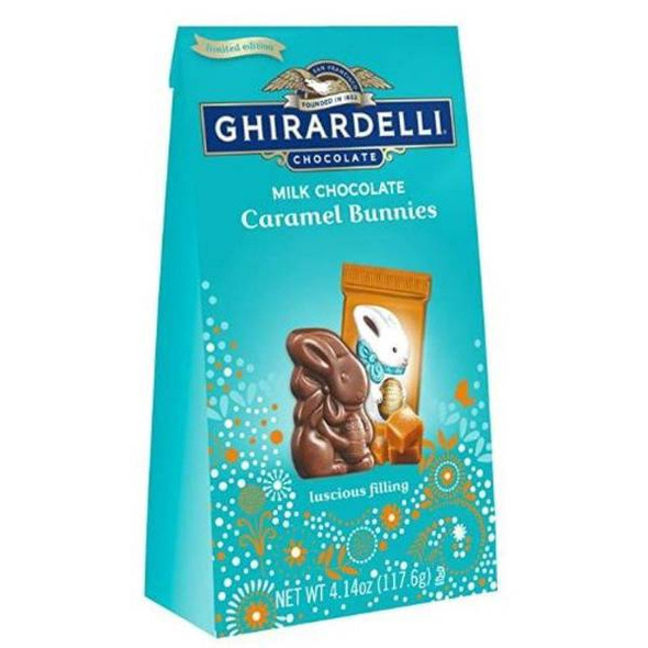 Ghirardelli 5.8 oz Milk Chocolate Caramel Bunnies