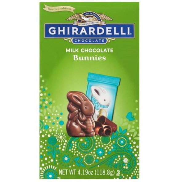 Ghirardelli 5.8 oz Milk Chocolate Bunnies
