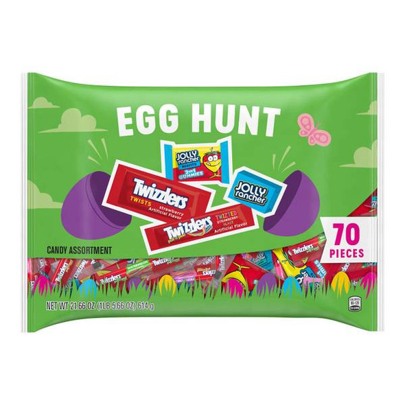 Hershey's 70-Count Egg Hunt Easter Candy Assortment Bag