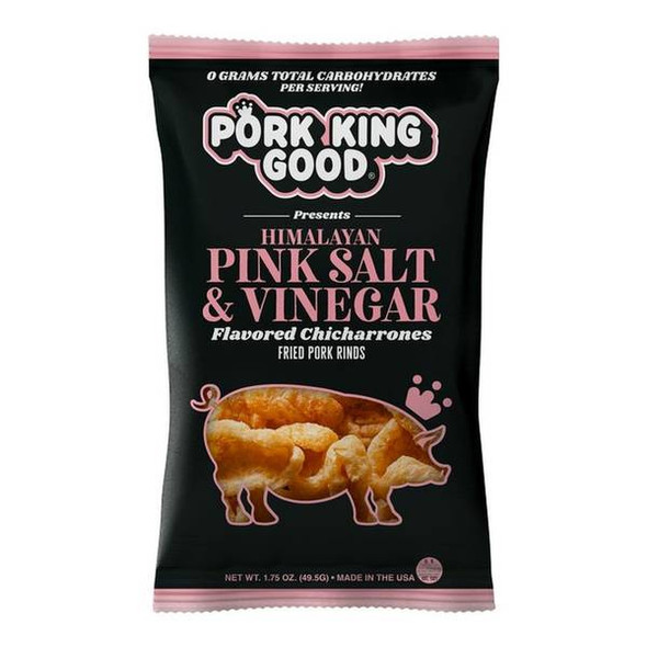 Pork King Good 1.75 oz Salt and Vinegar Pork Rinds