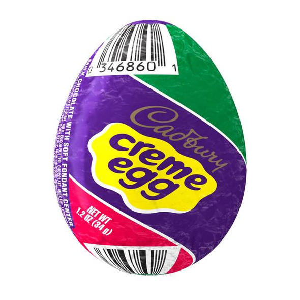 CADBURY 1.2 oz Creme Chocolate Egg