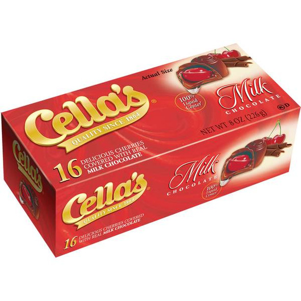 Cella's 8 oz Milk Chocolate Covered Cherries