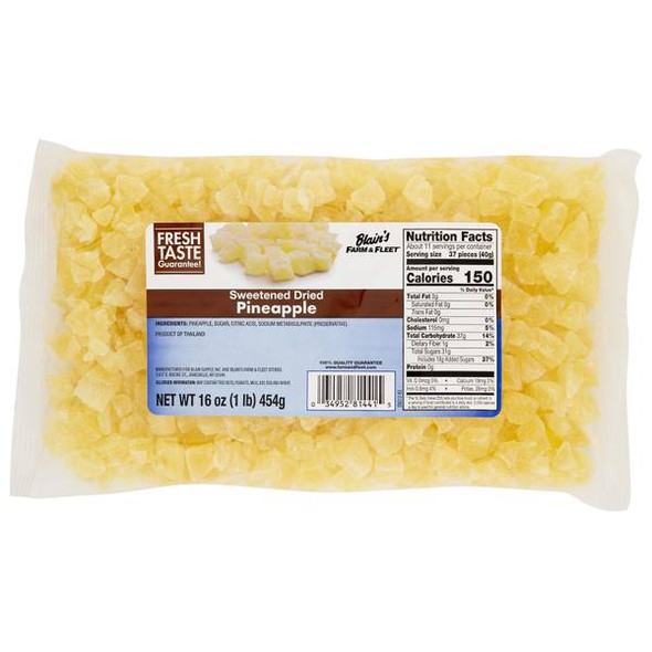 Blain's Farm & Fleet Dried Pineapple