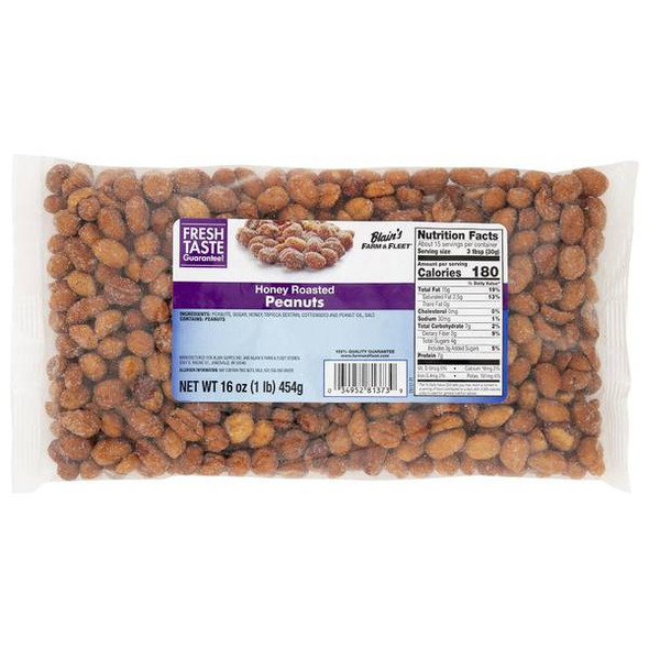 Blain's Farm & Fleet Honey Roasted Peanuts