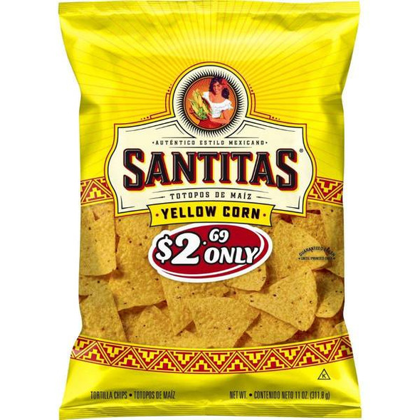 Santitas 11 oz Yellow Corn Chips