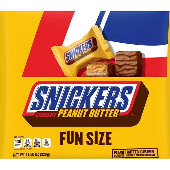 Snickers 11.5 oz Peanut Butter Fun Size Candy Bars