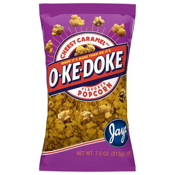 JAY'S O'KE DOKE Cheesy Caramel Mix Popcorn