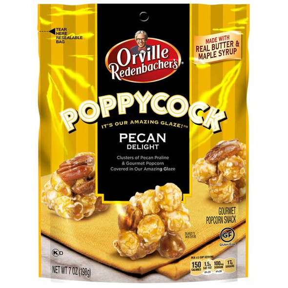 Orville Redenbacher's 7 oz Pecan Delight Poppycock Popcorn