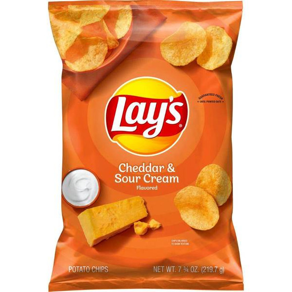 Lay's Cheddar & Sour Cream Potato Chips