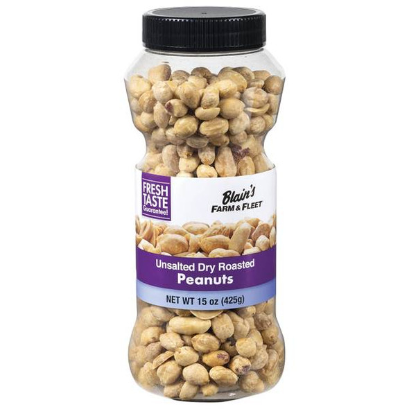 Blain's Farm & Fleet Unsalted Dry Roast Peanuts