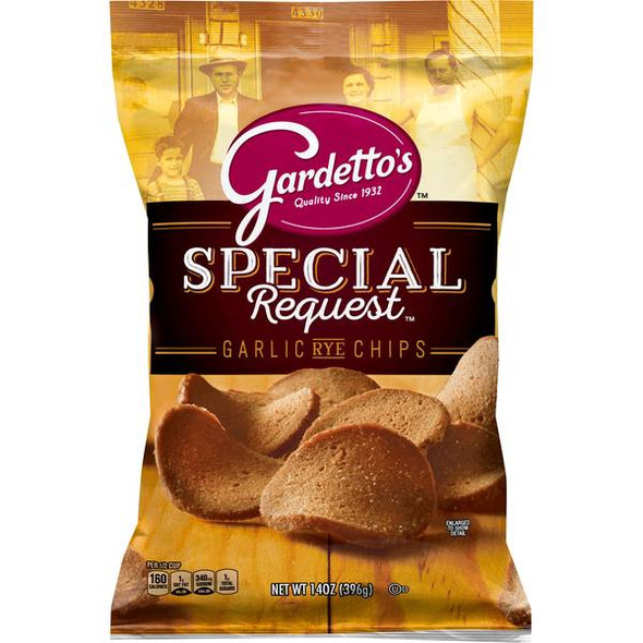 Gardetto's Special Request Roasted Garlic Rye Chips