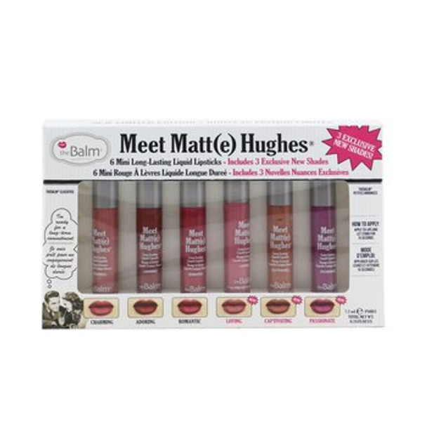 Meet Matt(e) Hughes 6 Mini Long Lasting Liquid Lipsticks Kit - Vol. 3