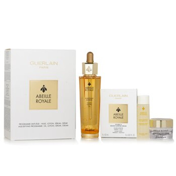 Abeille Royale Age-Defying Programme: Youth Watery Oil 50ml + Fortifying Lotion 15ml + Double R Serum 8x0.6ml + Day Cream 7ml