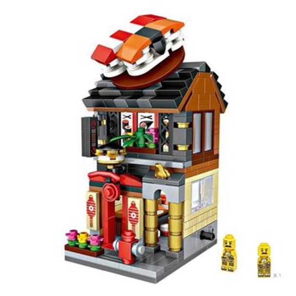LOZ Mini Blocks - Sushi Restaurant Building Bricks Set