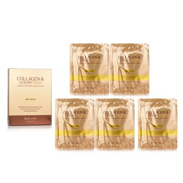 Collagen &amp; Luxury Gold Energy Hydrogel Facial Mask