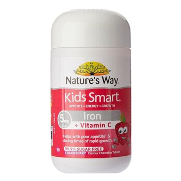 Kids SPersonal Care Iron And Vitamin C Chewable