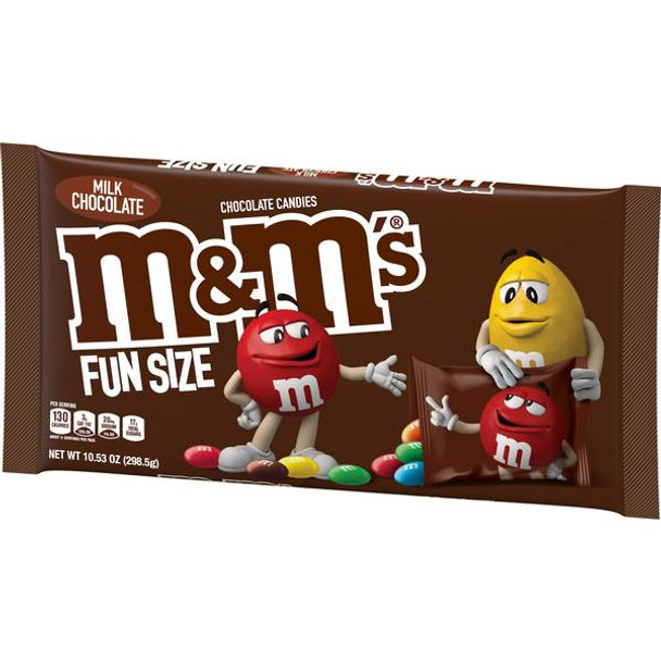 M&Ms 10.53 oz Bag Fun Size Milk Chocolate Candy