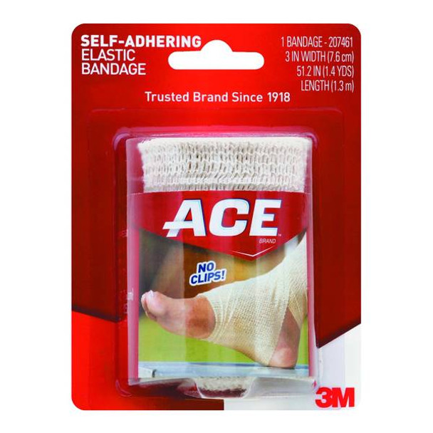 ACE 3" wide Elastic Self-Adhering Bandage