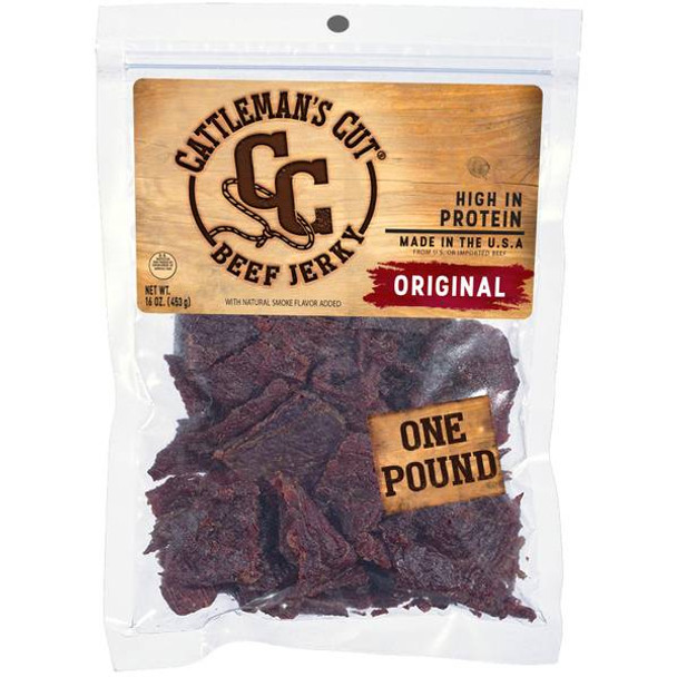 Cattleman's Cut 1 lb Original Beef Jerky