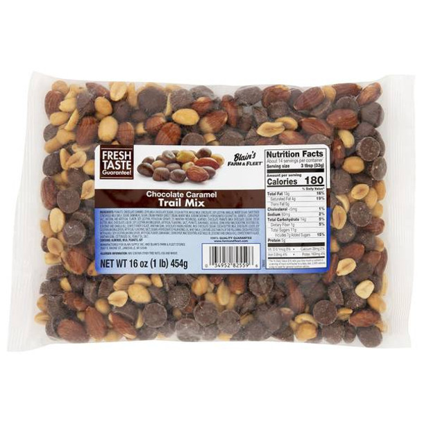 Blain's Farm & Fleet 16 oz Chocolate Caramel Trail Mix