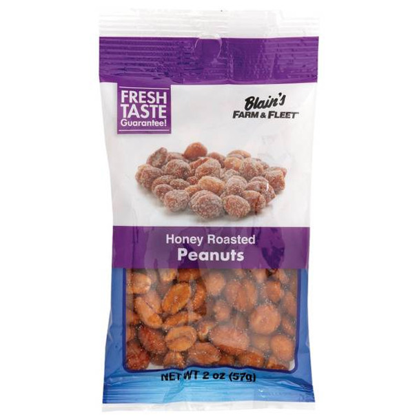 Blain's Farm & Fleet 2 oz Honey Roasted Peanuts