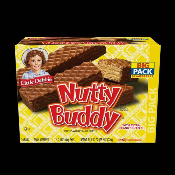 Little Debbie 24-Pack Nutty Buddy Wafer Bars