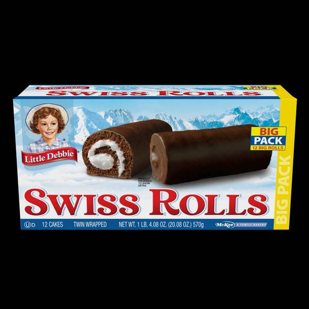 Little Debbie 12-Pack Swiss Rolls