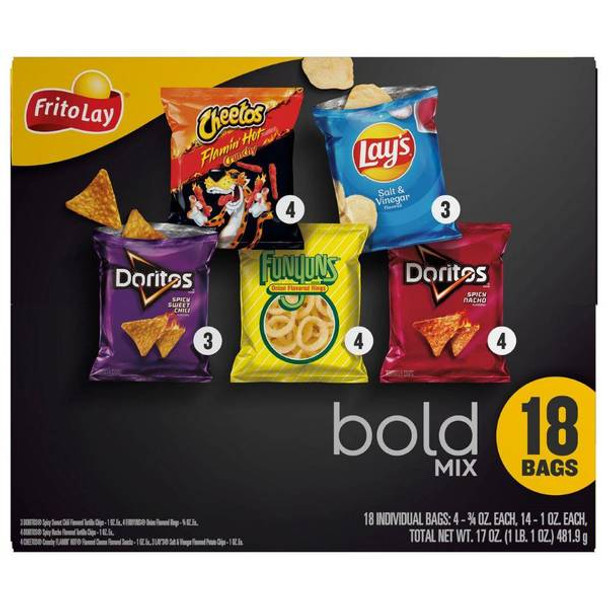 Lay's 18-Count Bold Multipack Mix