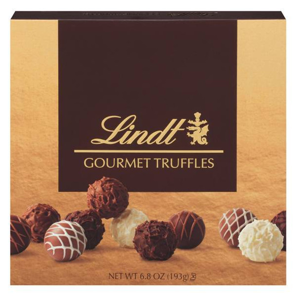 Lindt 6.8oz Gourmet Truffles Gift Box