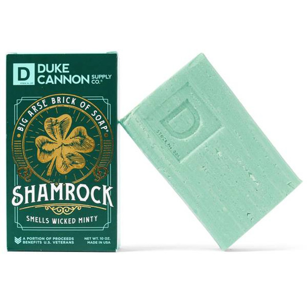 Duke Cannon Shamrock Big Arse Brick of Soap