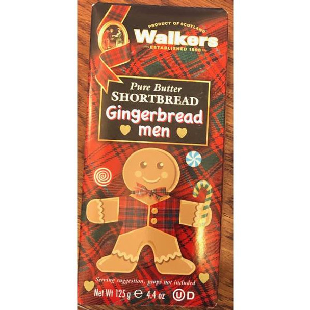 Walker's 4.4oz Shortbread Gingerbread Men