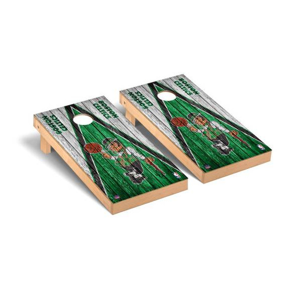 Victory Tailgate Boston Celtics Weathered Cornhole Game Set