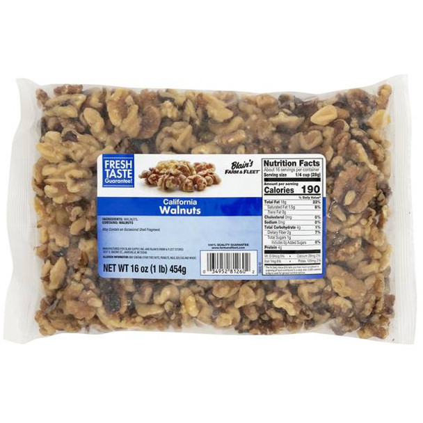 Blain's Farm & Fleet 16 oz California Walnuts