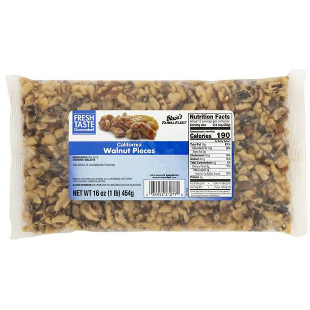 Blain's Farm & Fleet 16 oz California Walnut Pieces