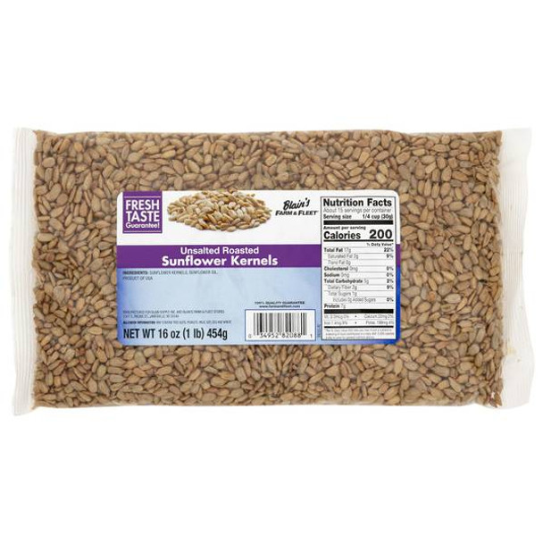 Blain's Farm & Fleet Unsalted Sunflower Kernels