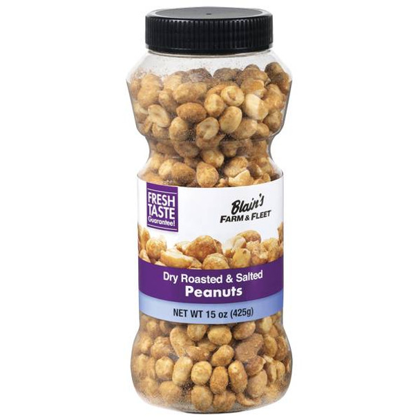 Blain's Farm & Fleet Salted Dry Roast Peanuts