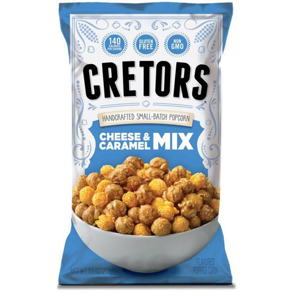 Cretors 7.5 oz Cheese & Carmel Mixed Popcorn