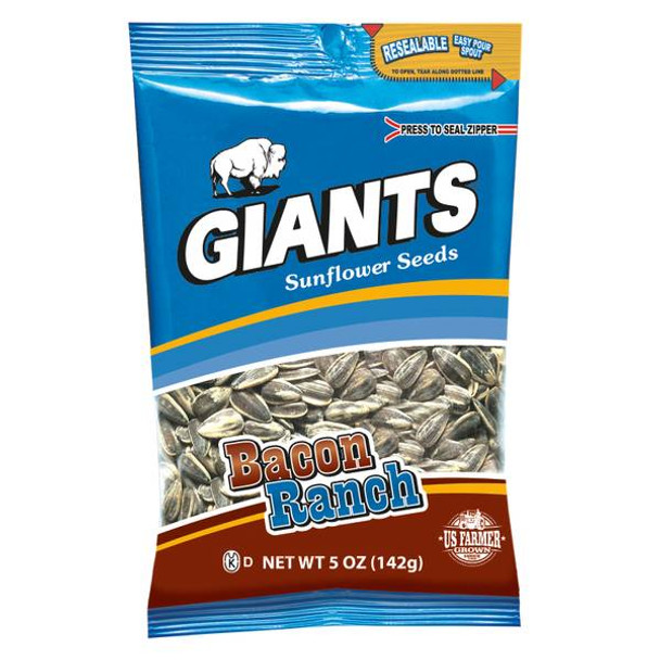 Giants Sunflower Seeds Bacon Ranch
