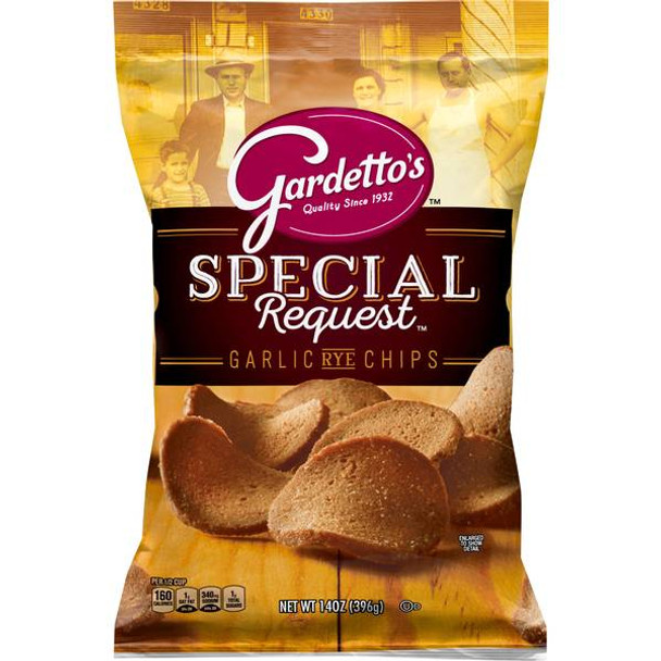 Gardetto's Special Request Roasted Garlic Rye Chips