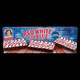 Little Debbie Red, White, and Blue Iced Brownies